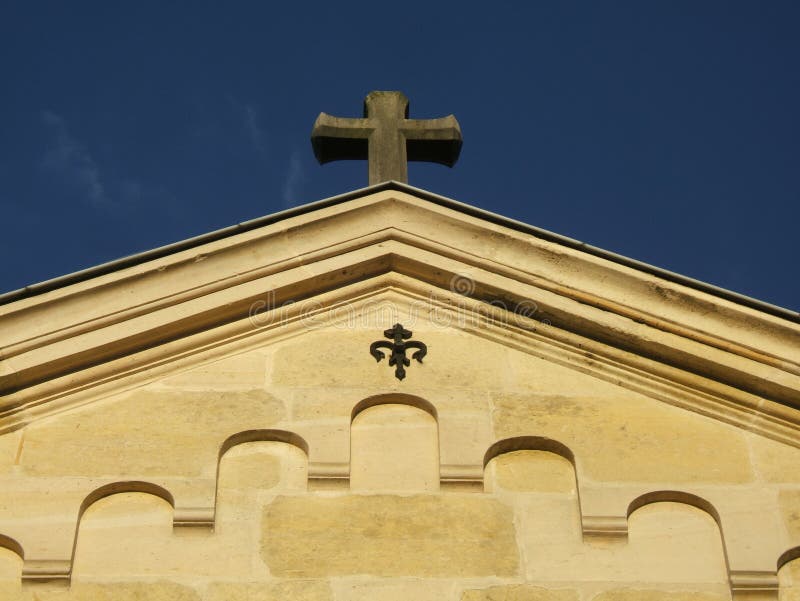 Top of christian church