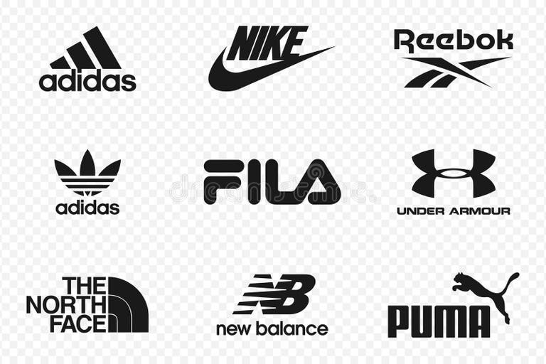 Clothing Brands Logos Stock Illustrations – 178 Clothing Brands Logos ...