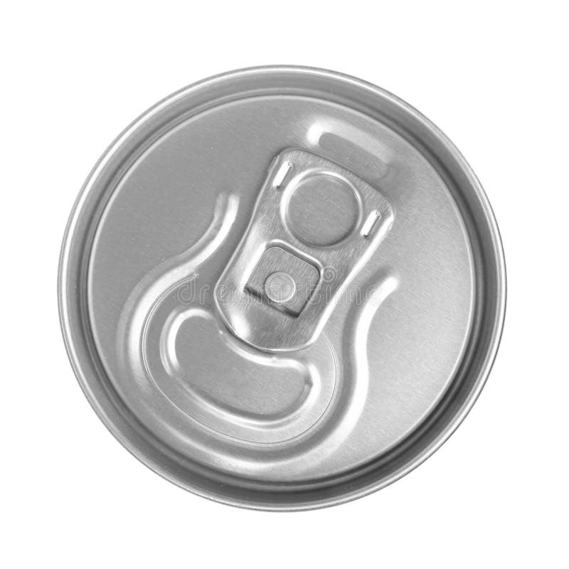 Drink Can Top stock photo. Image of container, aluminium 47286616
