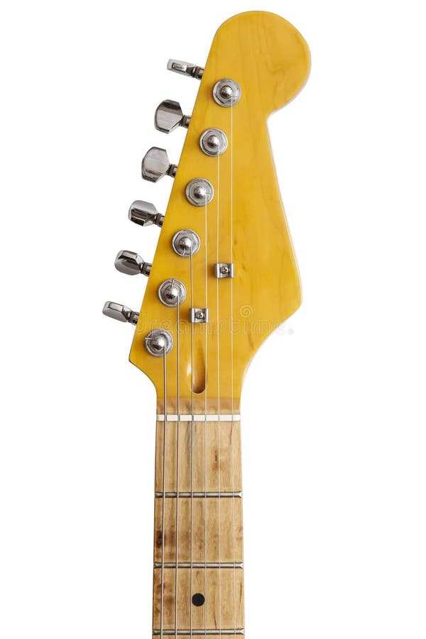 Top of the guitar neck royalty free stock images Top of the guitar neck royalty free stock images