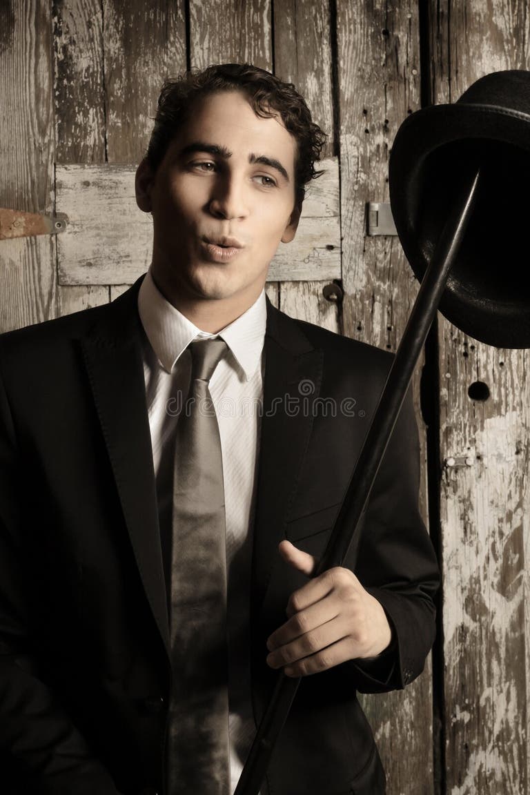 495 Man Suit Cane Hat Stock Photos Free & RoyaltyFree Stock Photos