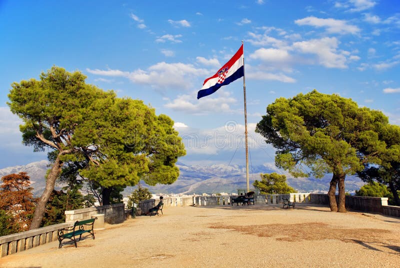 Top of Marjan hill at Split - Croatia