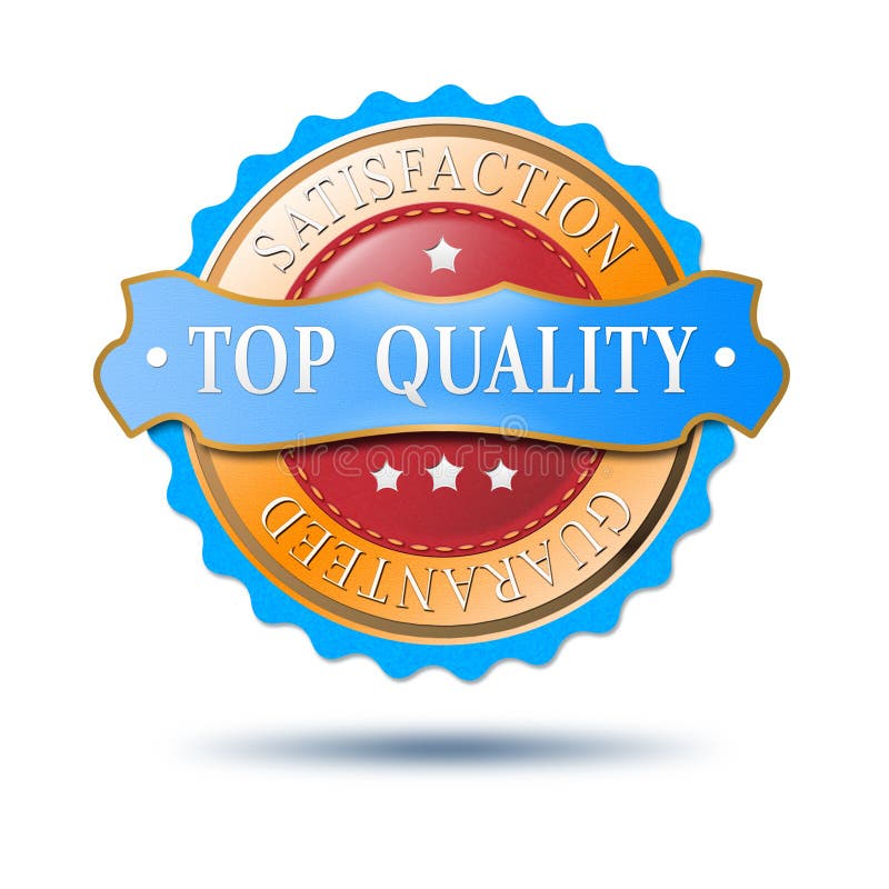 Top product label vector illustration