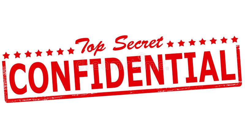 Top secret confidential stock illustration. Illustration of symbol ...