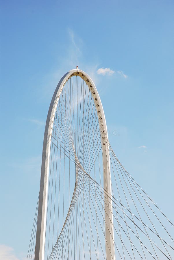 Top of suspension bridge stock image. Image of structure 3984479