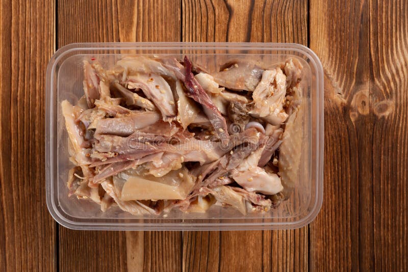 boil chicken to shred