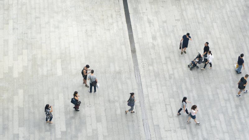 Top view crowd of people walk on business street pedestrian royalty free stock image Top view crowd of people walk on business street pedestrian royalty free stock image