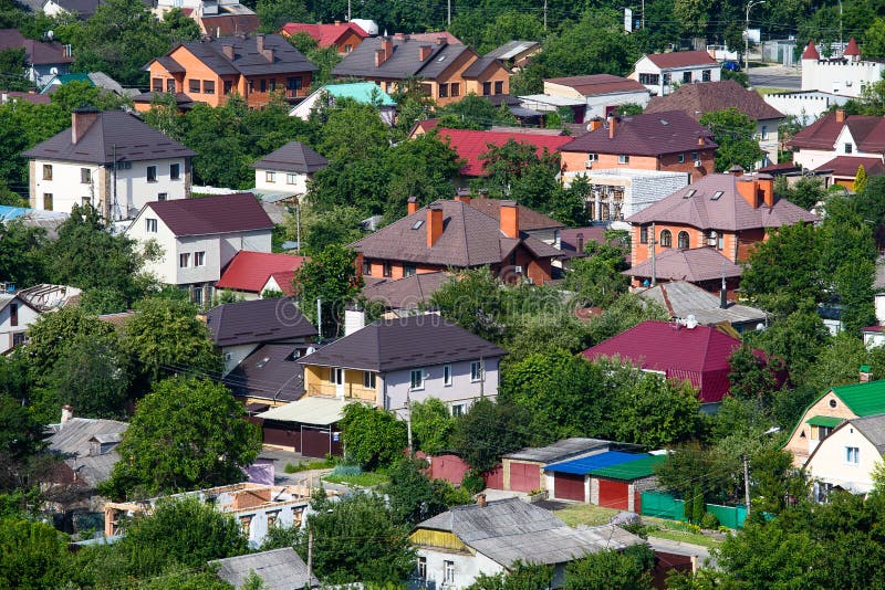 Top view of a house stock image. Image of construction - 41823249
