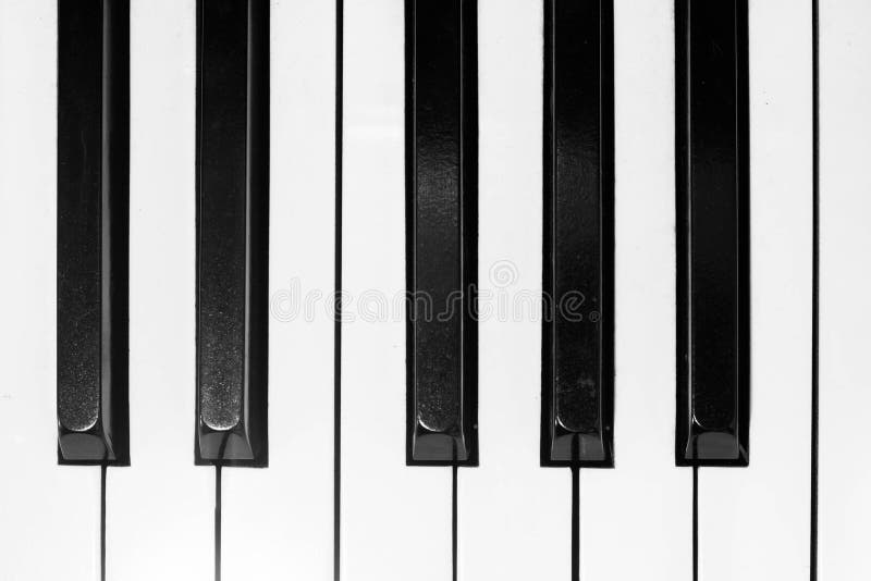 Novedad reloj Entretener Top View of Some Piano Tiles Stock Image - Image of education, luxury:  110895801