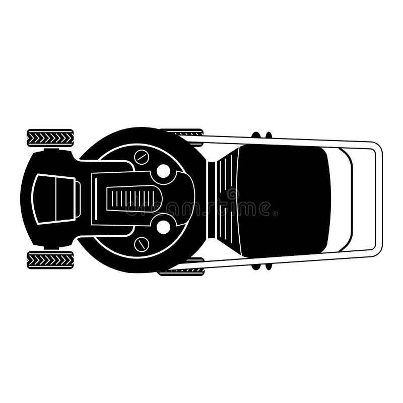 Mower Top View Stock Illustrations 43 Mower Top View Stock