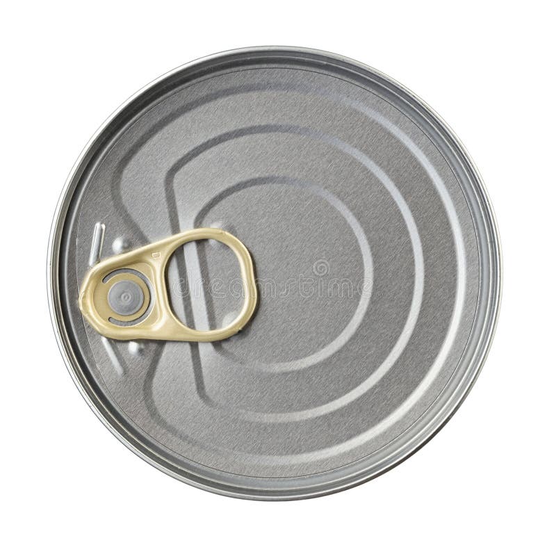 Open tin can. File contains clipping