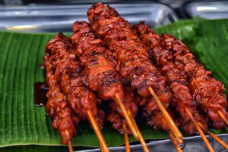 Top View Most Popular by Tourists Traditional Thai Food Stock Image