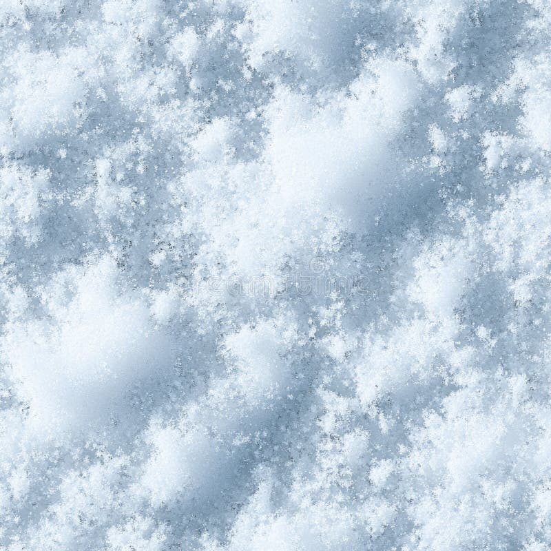 Top view photo of snow with tiny patches of ice, seamless texture royalty free stock image