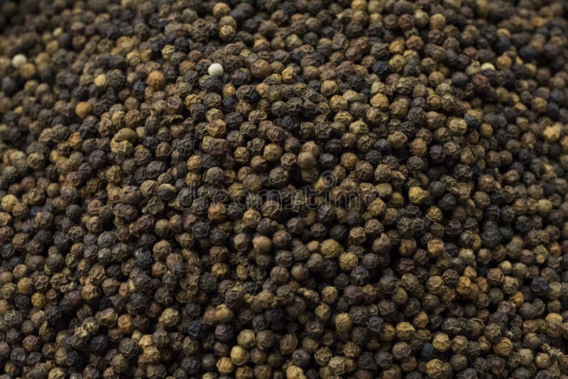 Top view of a pile of yellow Vietnamese pepper