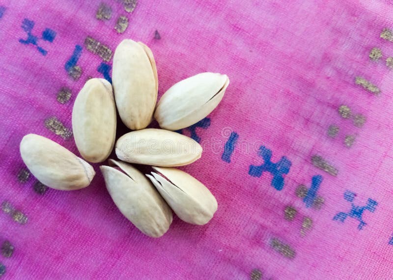 Top View of Pistachios