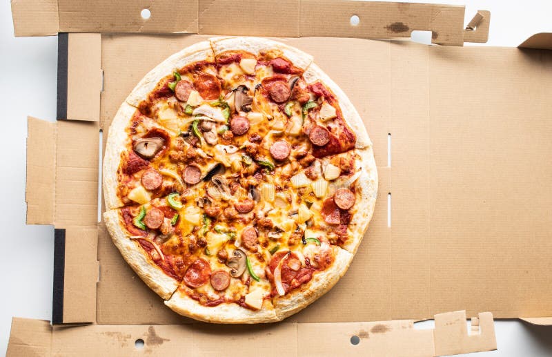 4,094 Pizza Box Top View Stock Photos - Free & Royalty-Free Stock Photos  from Dreamstime