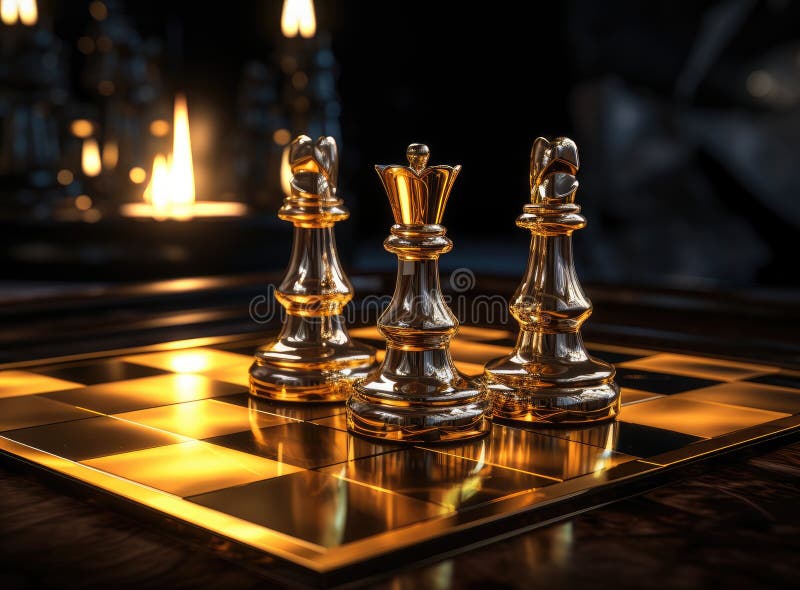 Top view 3d online chess game background for android