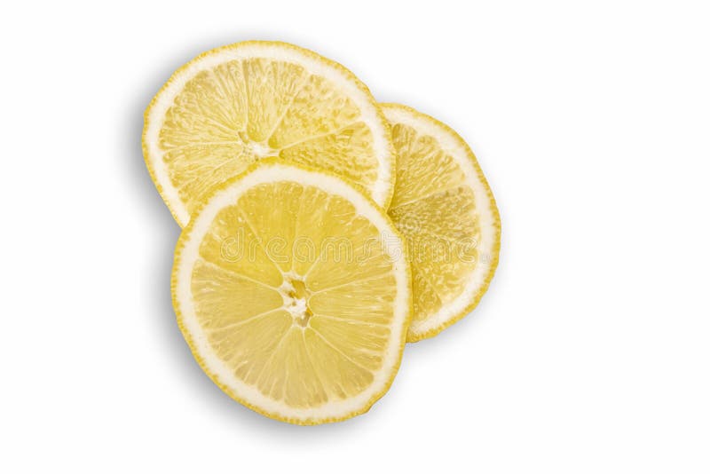 Top view of Sliced ​​lemon. Juicy cut fruits on white surface. Flat lay with cut lemoned. fruit of isolated on white stock photo Top view of Sliced ​​lemon. Juicy cut fruits on white surface. Flat lay with cut lemoned. fruit of isolated on white stock photo