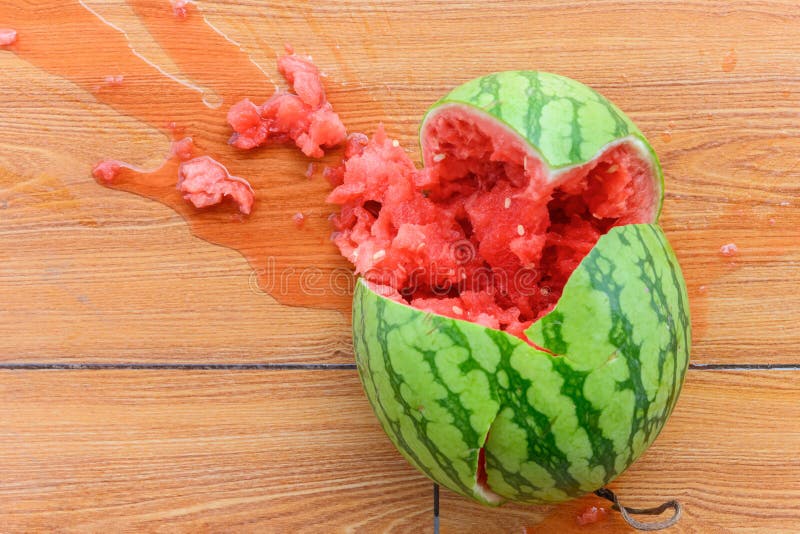 Fallen Watermelon Stock Photos Free & RoyaltyFree Stock Photos from