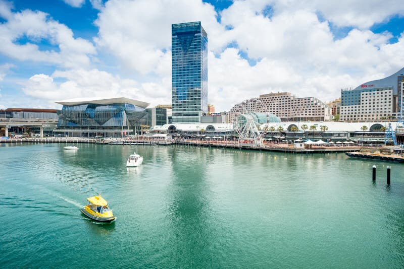 Top view Sydney Australia city skyline at circular quay ferry te stock photography Top view Sydney Australia city skyline at circular quay ferry te stock photography