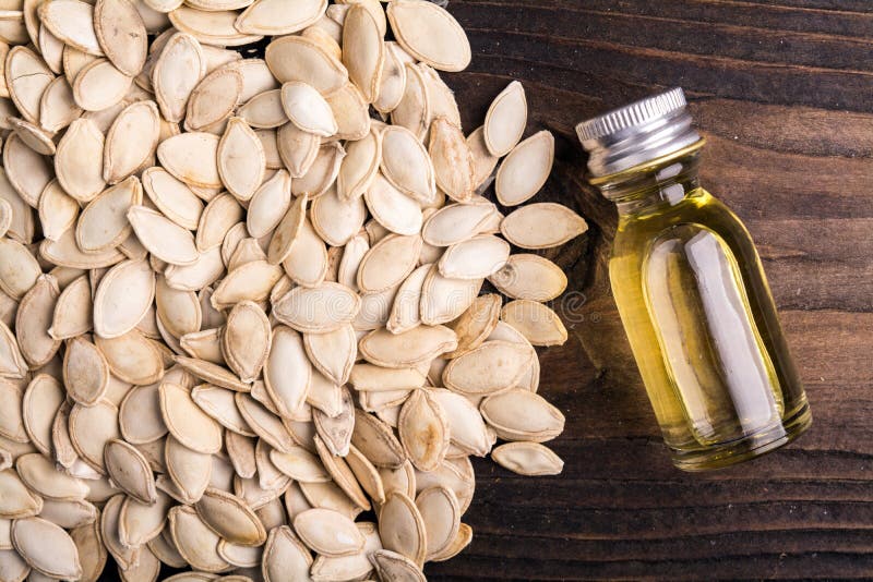 Pumpkin seeds with oil