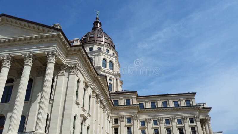Topeka-capitolbyggnad arkivbild Topeka-capitolbyggnad arkivbild