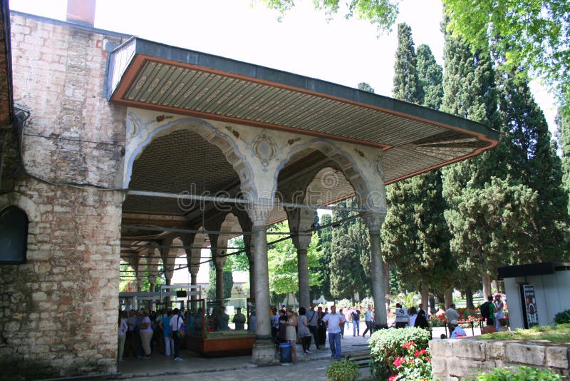 Topkapi slott arkivbild Topkapi slott arkivbild