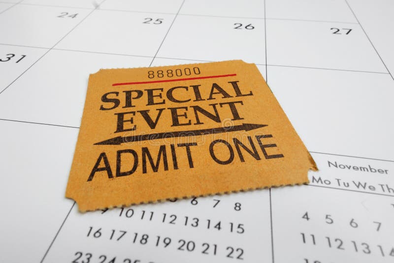 Talão de bilhete fotografia de stock