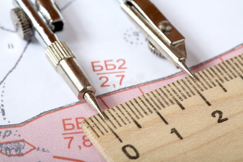 Topographic map of district stock photos