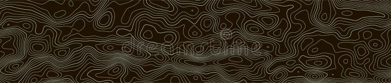 Topographic map lines background. Abstract vector illustration