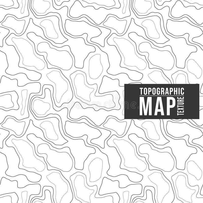 Topographic map contour lines texture seamless background stock illustration Topographic map contour lines texture seamless background stock illustration
