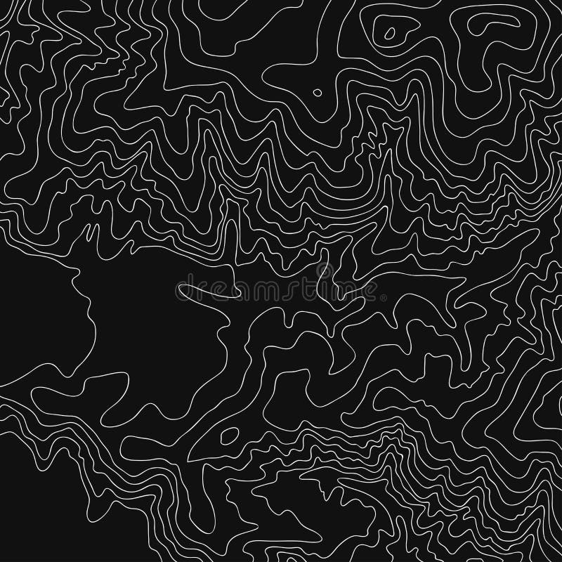 Black And White Topographic Map Topographic Map, White Line On Black, Vector Stock Vector - Illustration Of Direction, Graphic: 138576596 Black And White Topographic Map Topographic Map, White Line On Black, Vector Stock Vector - Illustration Of Direction, Graphic: 138576596
