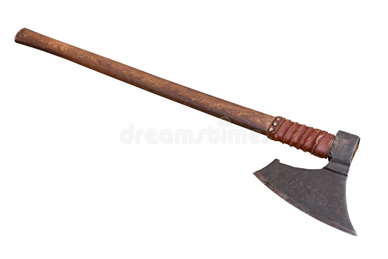 Topor de luptă medieval royalty free stock image