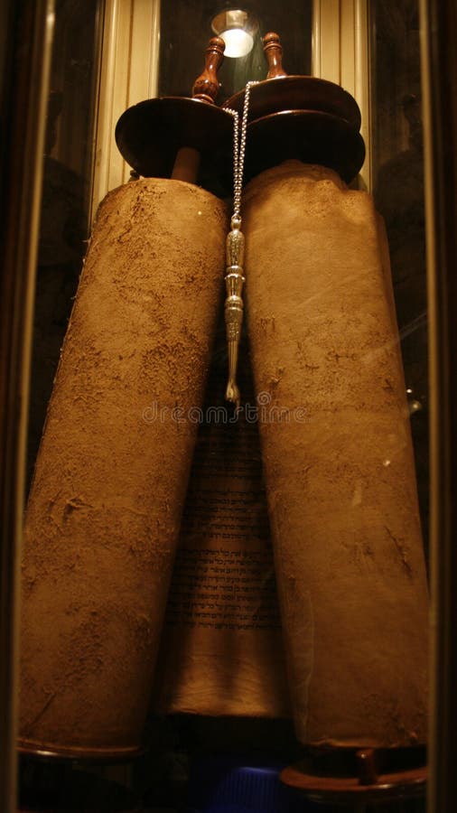 The ancient Torah scroll from Barcelona synagogue