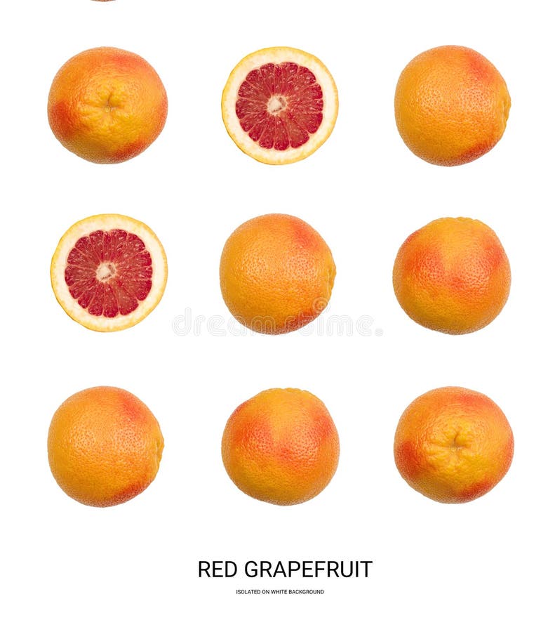 Toranja vermelha ou teste padrão alaranjado foto de stock royalty free