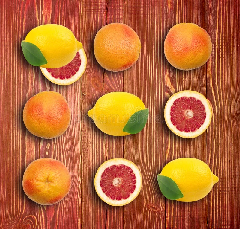 Toranja vermelha ou teste padrão alaranjado imagem de stock