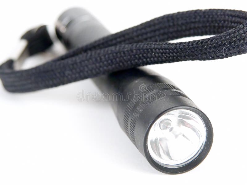 A pocket flashlight. Single mini stock images, royalty-free photos and pictures