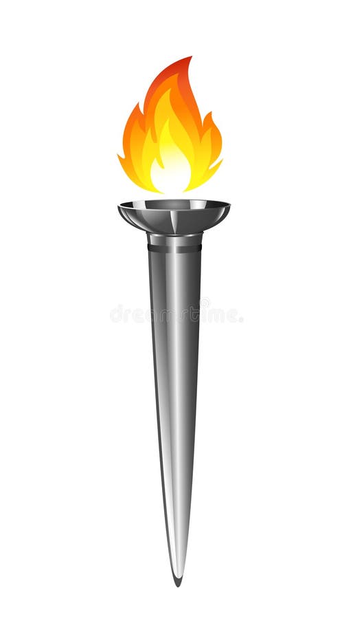 Torch vector illustration