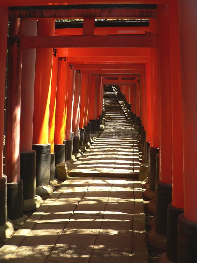 Torii at Fushimi Inari Shrine