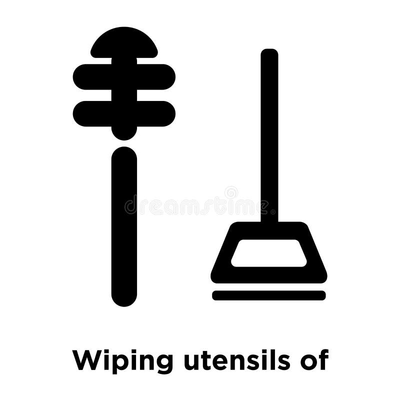 Torka redskap av badrumsymbolsvektorn som isoleras på vit backgr stock illustrationer Torka redskap av badrumsymbolsvektorn som isoleras på vit backgr stock illustrationer