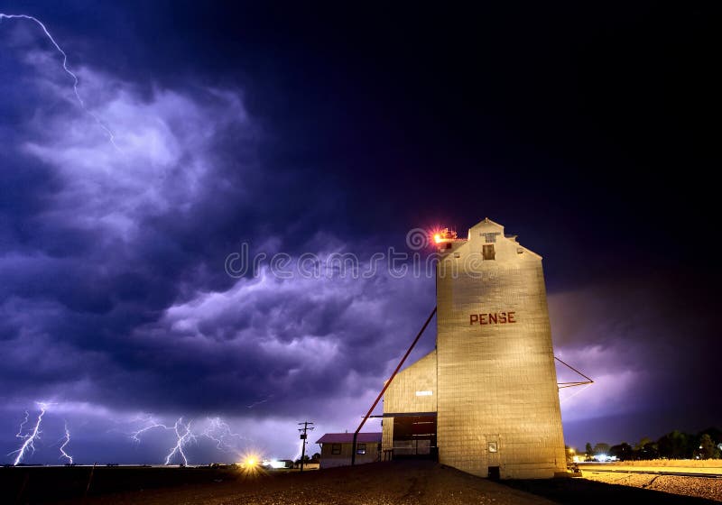 Tormenta Canadá del relámpago fotografía de archivo libre de regalías Tormenta Canadá del relámpago fotografía de archivo libre de regalías