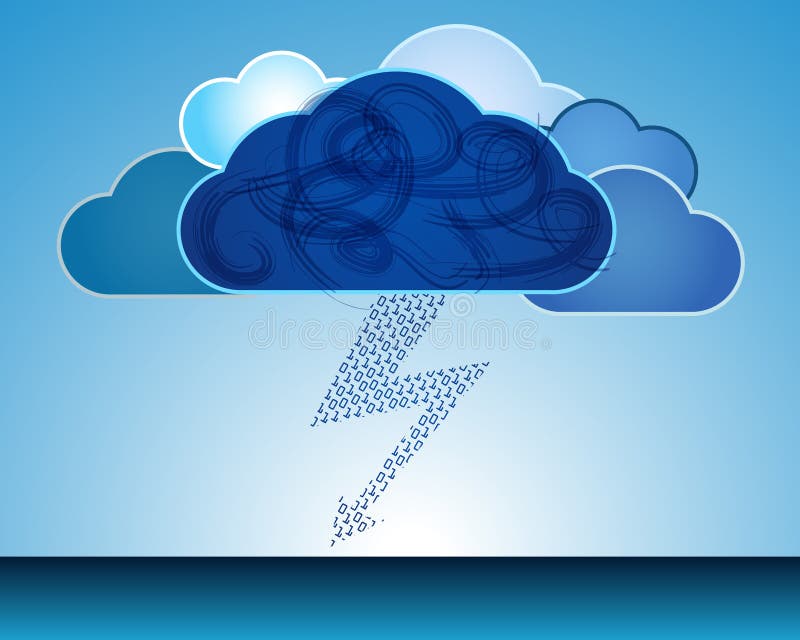 Tormenta de Digitaces libre illustration Tormenta de Digitaces libre illustration