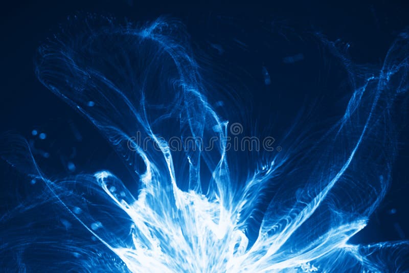 Tormenta de la energía con el fuego ilustración del vector Tormenta de la energía con el fuego ilustración del vector