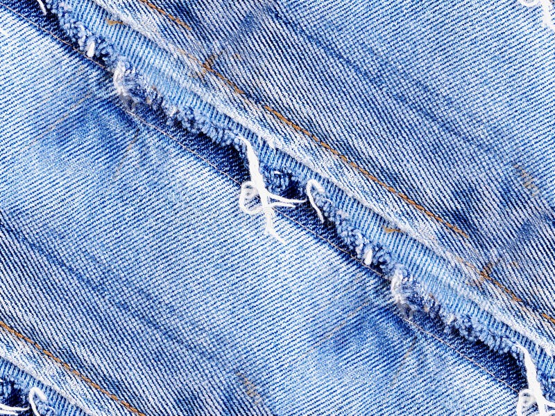 Torn Jeans Texture - Seamless Background Stock Photo - Image of pants ...