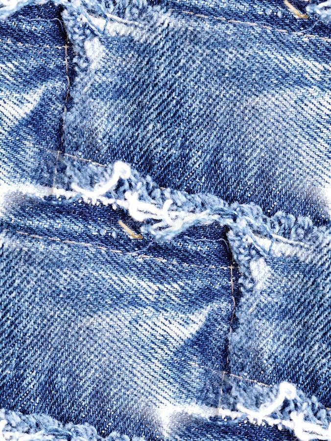 Torn Jeans Texture - Seamless Background Stock Image - Image of color ...