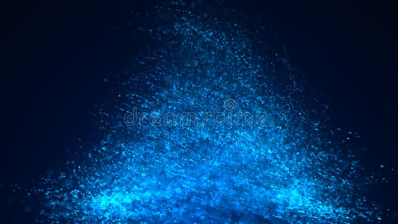 Tornado, abstract digital swirl. Motion. Rotating swirling shapes particles. Tornado formation. 3d rendering. vector illustration