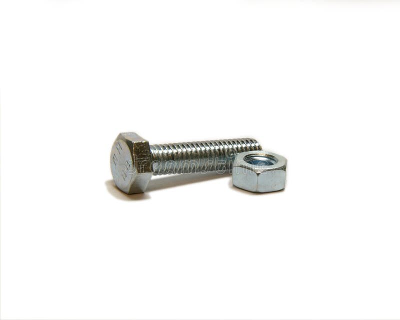 Head bolt and nut, one, two. Head bolt and nut, one, two