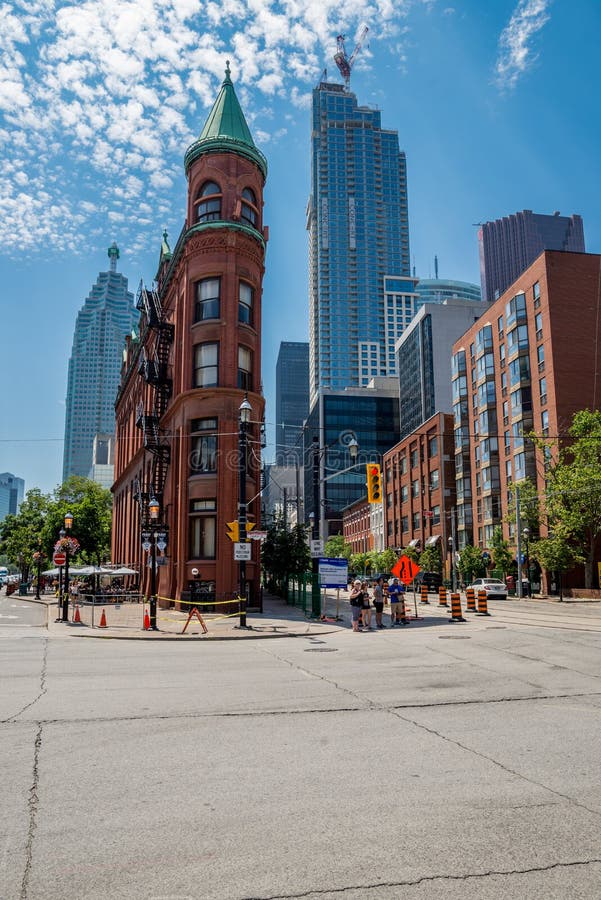Edificio De Gooderham, Toronto Imagen de archivo editorial Imagen de