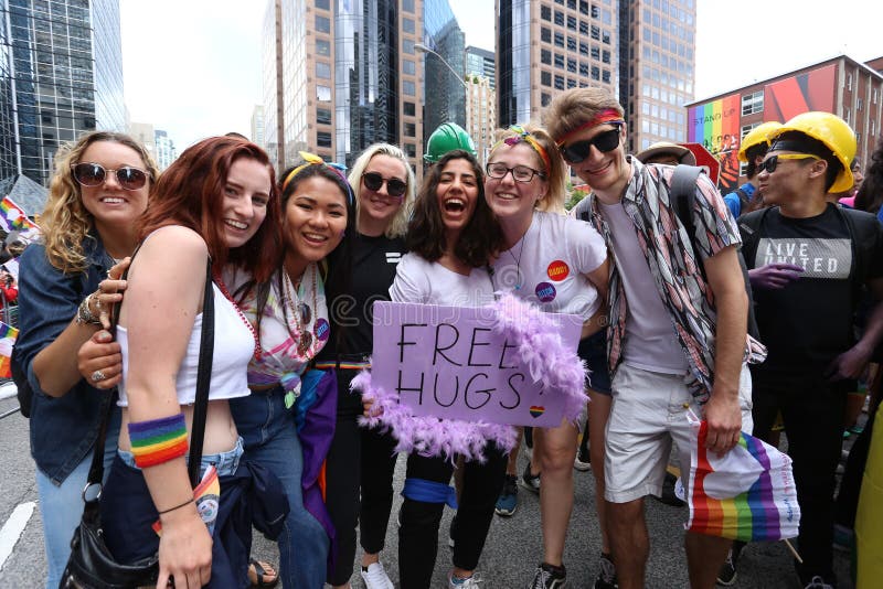 2018 TORONTO PRIDE PARADE. stock image 2018 TORONTO PRIDE PARADE. stock image