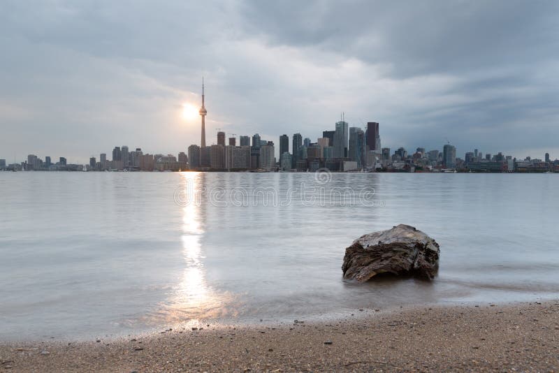 Toronto skyline cityscape